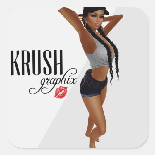 Krush Graphix van Ahsek Novel Stickers 20 (Voorkant)