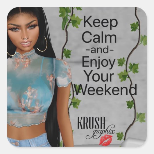 Krush Graphix van Ahsek Novel Stickers 25 (Voorkant)