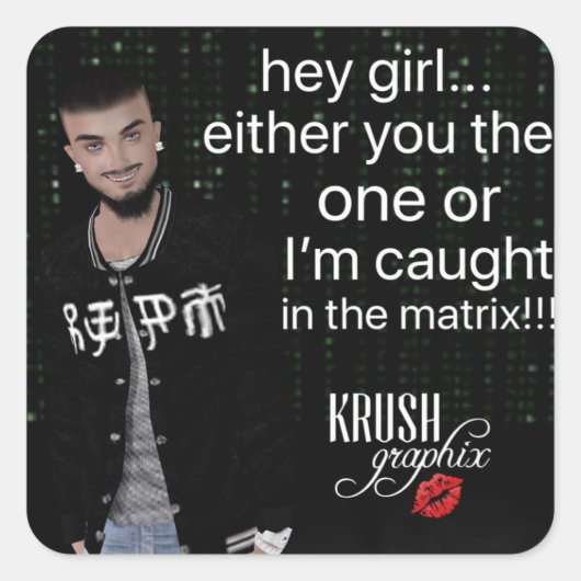 Krush Graphix van Ahsek Novel Stickers 27 (Voorkant)