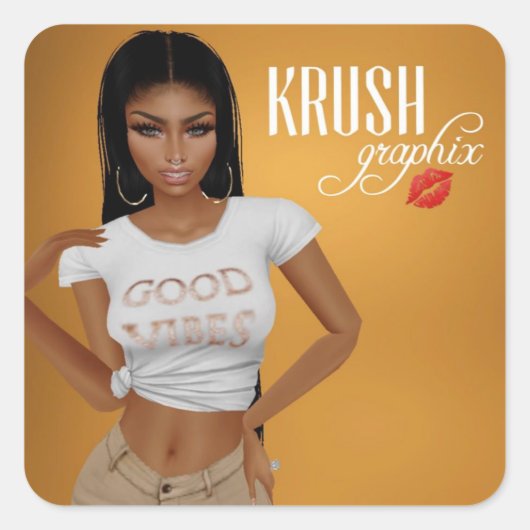 Krush Graphix van Ahsek Novel Stickers 29 (Voorkant)