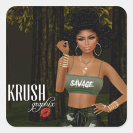 Krush Graphix van Ahsek Novel Stickers 41