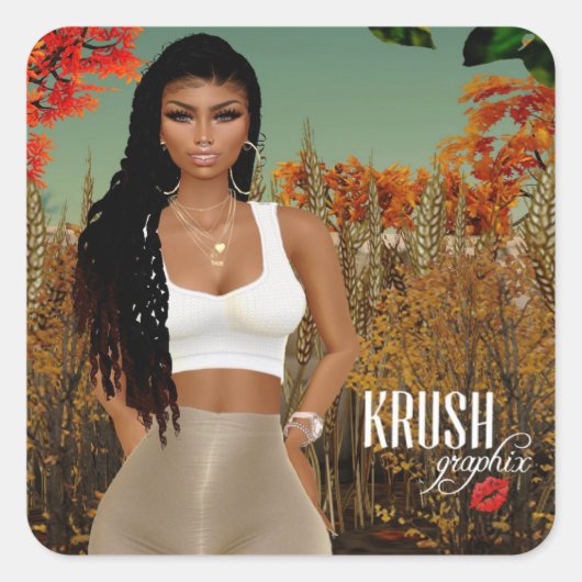 Krush Graphix van Ahsek Novel Stickers 42 (Voorkant)