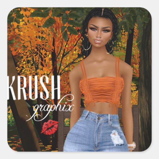 Krush Graphix van Ahsek Novel Stickers 43 (Voorkant)