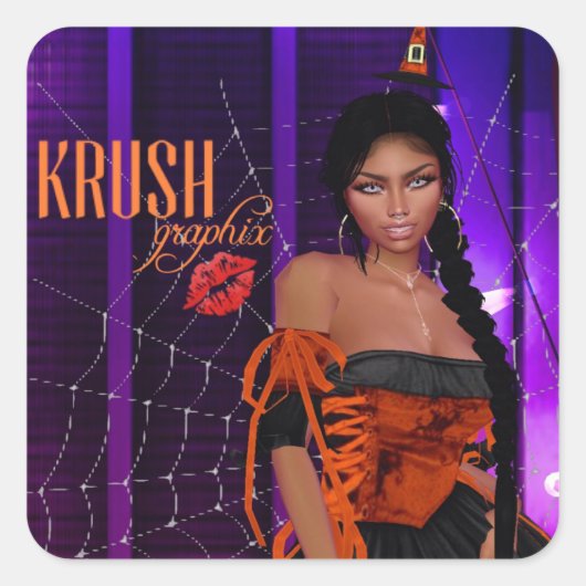 Krush Graphix van Ahsek Novel Stickers 44 (Voorkant)