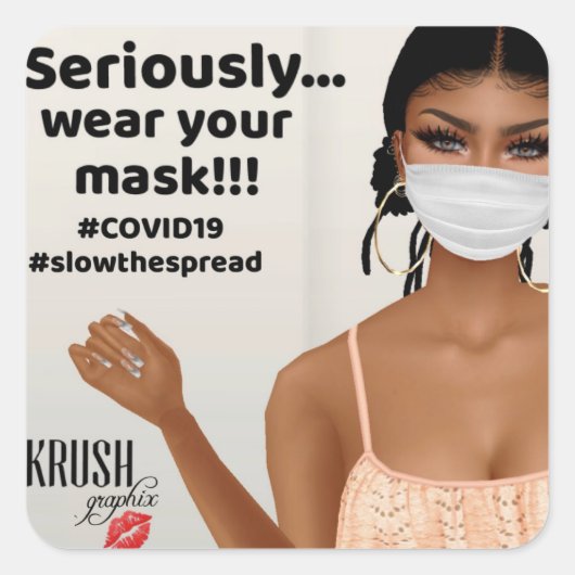 Krush Graphix van Ahsek Novel Stickers 51 (Voorkant)