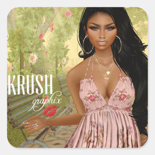 Krush Graphix van Ahsek Novel Stickers 54 (Voorkant)