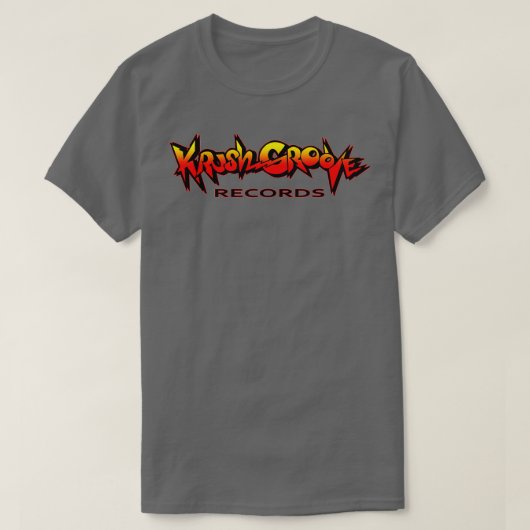 Krush Groove Records T-shirt (Design voorkant)