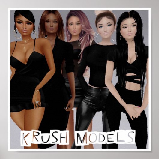 Krush Modellen Poster 1 (Voorkant)