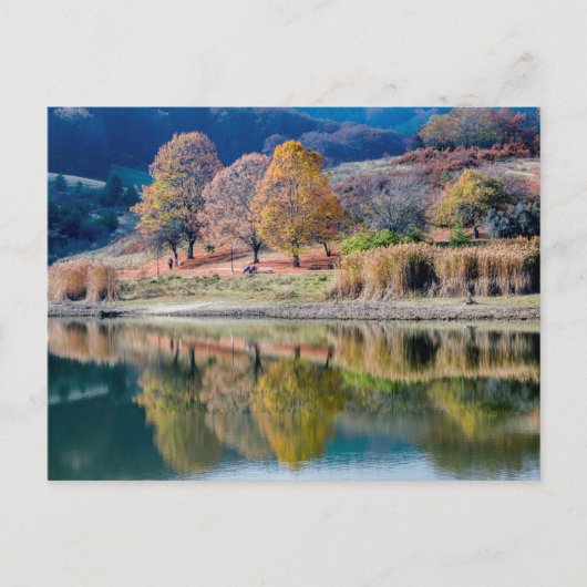 Krushevo Lake, Macedonië Briefkaart (Voorkant)