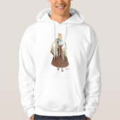 Krustpils tautu meita hoodie (Voorkant)