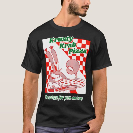 Krusty Krab Pizza Essential T-Shirt (Voorkant)