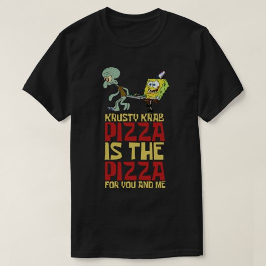Krusty Krab Pizza Essential T-Shirt (Design voorkant)
