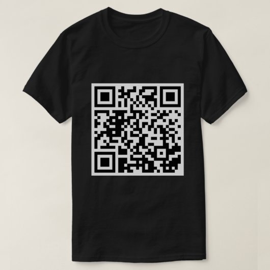 Krusty Krab Pizza Song Qr Code Sticker.png T-shirt (Design voorkant)