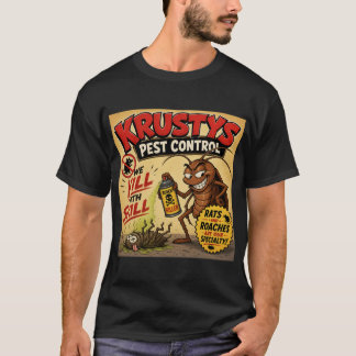 Krusty's Ongediertebestrijding T-shirt