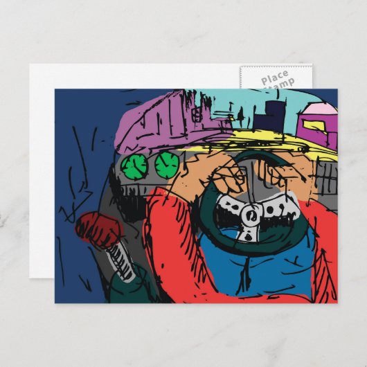 Kruz-Control Briefkaart (Voorkant / Achterkant)