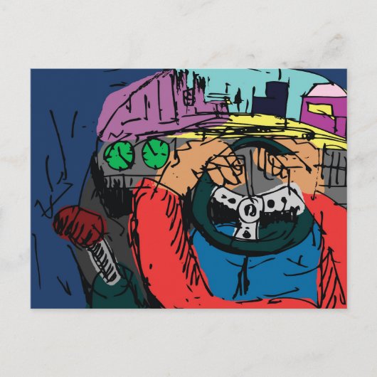 Kruz-Control Briefkaart (Voorkant)