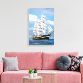 Kruzenshtern Canvas Afdruk (Insitu (Woonkamer))