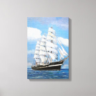 Kruzenshtern Canvas Afdruk