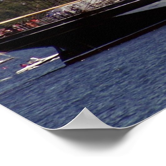 Kruzenshtern Tall Ship Poster (Hoek)