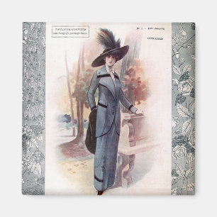KRW 1907 Franse Mode Magazine  Magnet