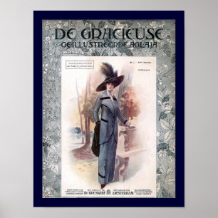 KRW 1907 Mode Magazine Hoesje Poster