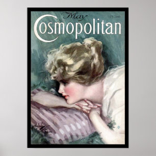 KRW  1915 Cosmopolitan Magazine Hoesje Print
