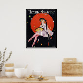 KRW  1921 Theatertijdschrift Hoesje afdrukken Poster (Keuken)