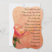 KRW 1 Korintiërs 13 Liefde is Patiëntenuitnodiging Kaart (Voorkant)