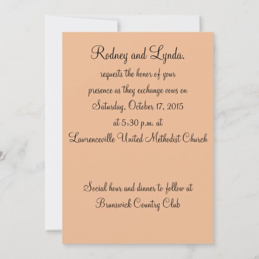 KRW 1 Korintiërs 13 Liefde is Patiëntenuitnodiging Kaart (Achterkant)