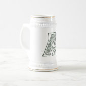 KRW - A - Celtic Monogram Stein Bierpul (Voorkant links)