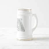 KRW - A - Celtic Monogram Stein Bierpul (Voorkant rechts)