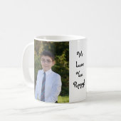 KRW aangepaste Mok voor fotocadeau met aangepaste  (Voorkant links)