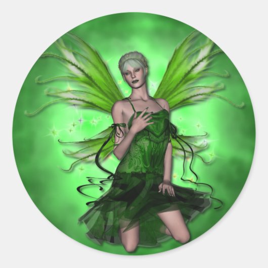 KRW Absinthe De Groene Fee Stickers (Voorkant)