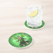 KRW Absinthe The Green Faery Fantasy Onderzetter (Zijkant)