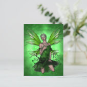 KRW Absinthe The Green Fairy Briefkaart (Staand voorkant)