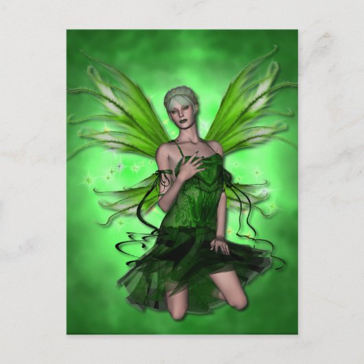 KRW Absinthe The Green Fairy Briefkaart (Voorkant)