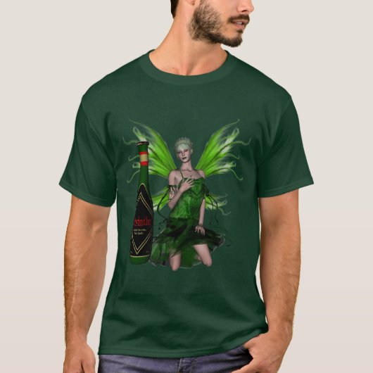 KRW Absinthe The Green Fairy T-shirt (Voorkant)