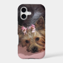 KRW Adorable Yorkie Dog iPhone 5 Hoesje