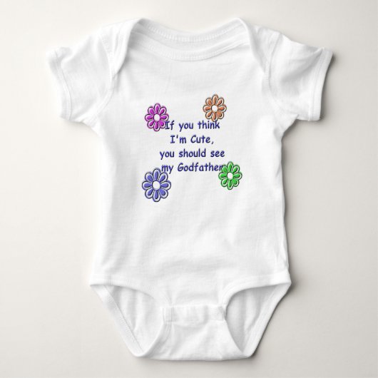 KRW als je denkt dat ik gek ben op m'n vader Romper (Voorkant)