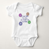 KRW als je denkt dat ik mijn Nana-Shirt zie Romper (Voorkant)