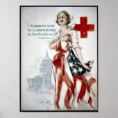 KRW American Red Cross Poster (Voorkant)