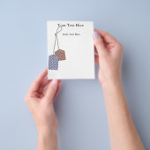 KRW Americana Labels Small Flyer Sjabloon (Hand)