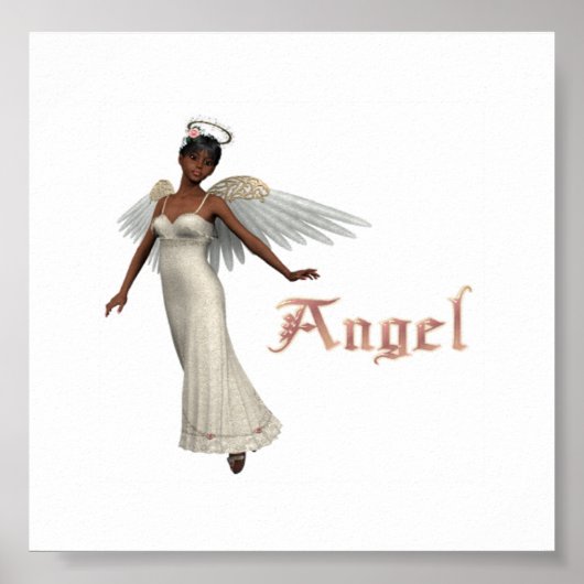KRW Angel African American Poster (Voorkant)