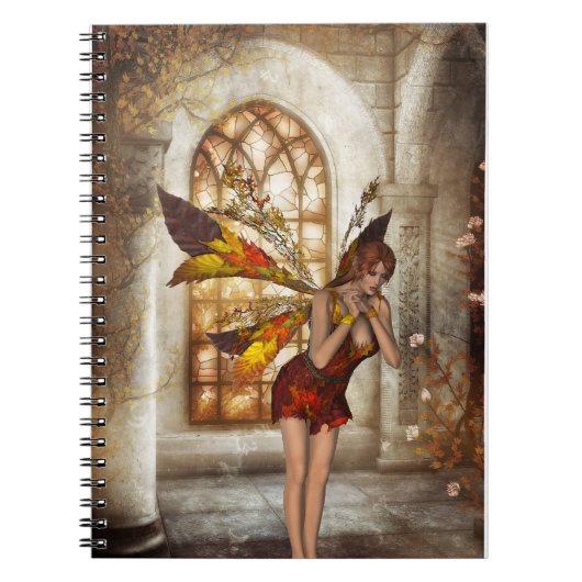 KRW Autumn Delight Faerie Fantasy-laptop Notitieboek (Voorkant)