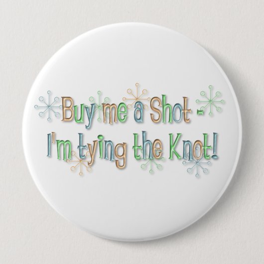 KRW Bachelorette Party koopt me een hotline Ronde Button 4,0 Cm (Voorkant)