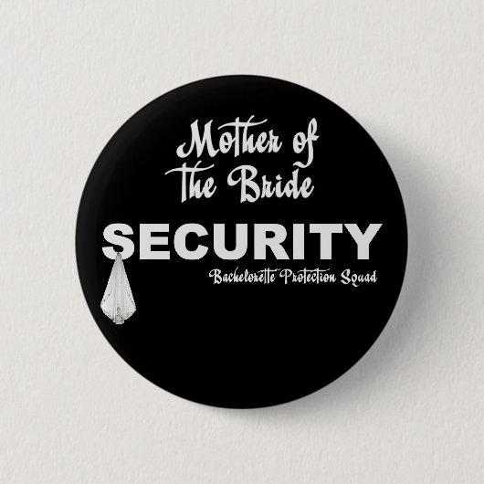 KRW Bachelorette Protection Squad Ronde Button 5,7 Cm (Voorkant)