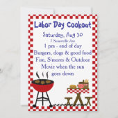 KRW Backyard Cookout Invitation Kaart (Voorkant)