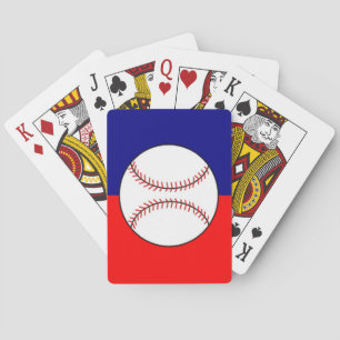 KRW Baseball-speelkaartdeck voor Logo Pokerkaarten