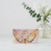 KRW Beauful Butterfly Pastel Visitekaartje (Staand voorkant)