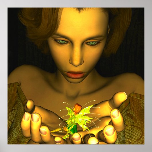 KRW Behold Fantasy Art Poster (Voorkant)